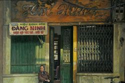 Gặp lại Hà Nội 'của riêng mình' trong tranh Phạm Bình Chương