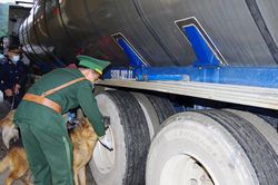 Lực lượng Biên phòng kiểm soát chặt chẽ tại Cửa khẩu Nậm Cắn dịp Tết Nguyên đán