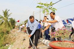Châu Thành phát động 'Tết trồng cây đời đời nhớ ơn Bác Hồ'