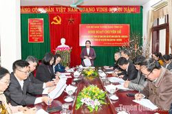 Chi bộ Ban Tuyên giáo Tỉnh ủy tổ chức sinh hoạt chuyên đề 'Kỷ niệm 95 năm Ngày thành lập Đảng Cộng sản Việt Nam và 85 năm Ngày thành lập Chi bộ Mỏ Than'
