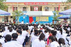 Nghệ An tăng cường bảo đảm trật tự, an toàn giao thông cho học sinh