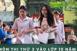 Môn thi thứ 3 vào lớp 10 năm học 2025-2026 tại TP Hồ Chí Minh