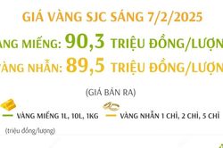 Diễn biến giá vàng miếng và vàng nhẫn trong ngày vía Thần Tài