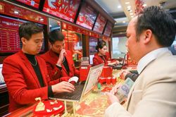 USD 'hạ nhiệt', giá vàng trong nước tăng trở lại vào ngày vía Thần Tài