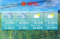 Rét đậm, rét hại ở miền Bắc và mưa lớn ở miền Trung