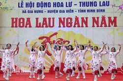 Hội LHPN huyện Gia Viễn tổ chức Hội thi dân vũ mừng Đảng, mừng Xuân năm 2025