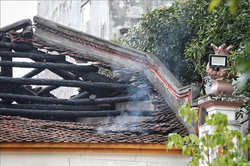 Hỏa hoạn tại chùa cổ 300 năm tuổi ở Bắc Giang