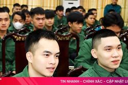 Các địa phương gặp mặt tân binh trước lúc lên đường nhập ngũ