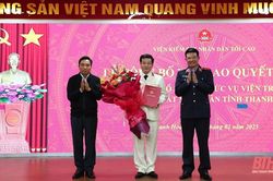 Đồng chí Trần Thế Kính giữ chức vụ Viện trưởng VKSND tỉnh Thanh Hóa