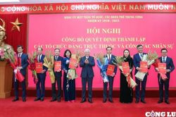 Công bố quyết định thành lập Đảng bộ Trung ương Hội Nhà báo Việt Nam