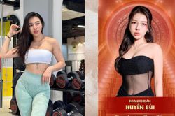 Nữ Gymer 'siêu vòng 3' Huyền Dior lọt vào vòng chung kết cuộc thi hoa hậu trong lần đầu tham dự