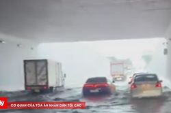 Hầm chui hơn 800 tỷ ở TP.HCM ngập nước sau cơn mưa lớn