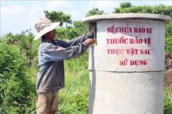 Khuyến cáo nông dân thu gom, xử lý rác thải từ thuốc bảo vệ thực vật