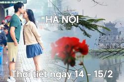 Thời tiết Hà Nội ngày Lễ tình nhân như thế nào?