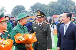 Những hình ảnh đẹp tại Lễ giao, nhận quân năm 2025 ở tỉnh Nghệ An