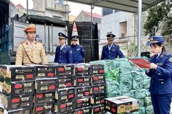 Nộp ngân sách 212 tỷ đồng từ đợt cao điểm chống buôn lậu, gian lận thương mại