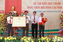 Tân Kiều 'về đích' sớm xã nông thôn mới nâng cao