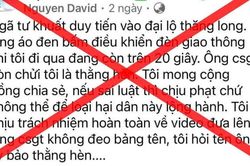 CSGT Hà Nội bác tin 'người đàn ông can thiệp tín hiệu đèn giao thông'