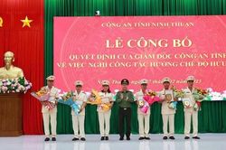11 Trưởng, Phó phòng Công an tỉnh xin nghỉ hưu trước tuổi