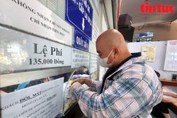 TP Hồ Chí Minh vẫn tiếp nhận hồ sơ cấp, đổi giấy phép lái xe