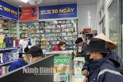 Nhiều cửa hàng tại Ninh Bình 'cháy hàng' thuốc Tamiflu chữa cúm A