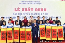 Bắc Ninh dẫn đầu cả nước về tỷ lệ thí sinh dự thi đoạt giải quốc gia