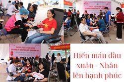 Hiến máu đầu xuân - Nhân lên hạnh phúc