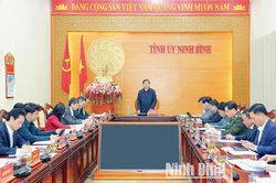 Họp Ban Chỉ đạo cấp tỉnh về phát triển khoa học, công nghệ, đổi mới sáng tạo và chuyển đổi số