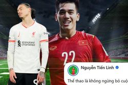 Darwin Nunez dính sự cố mạng xã hội như Tiến Linh, đáp trả những chỉ trích từ HLV Slot và người hâm mộ