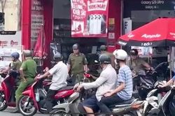 Bắt đối tượng cướp tài sản ở cửa hàng FPT