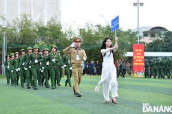 Học sinh THPT tranh tài tại hội thao giáo dục quốc phòng - an ninh