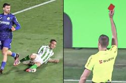 Antony nhận thẻ đỏ lãng xẹt, phá hủy khởi đầu tốt đẹp ở La Liga