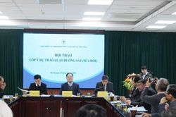 TSKH Phan Xuân Dũng: Nhiều ý kiến đóng góp thiết thực cho dự án Luật Đường sắt