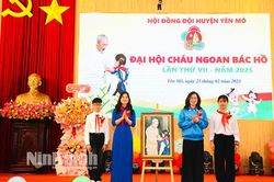 Đại hội Cháu ngoan Bác Hồ huyện Yên Mô lần thứ VII, năm 2025