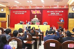 Thông qua việc sắp xếp lại các cơ quan chuyên môn thuộc UBND tỉnh Thanh Hóa