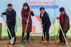 Báo Dân trí khởi công xây dựng 10 nhà Nhân ái tại Cao Bằng