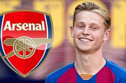 Arsenal 'dốc hầu bao' 75 triệu Euro, quyết tâm chiêu mộ De Jong