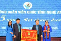 Công đoàn Viên chức Nghệ An gặp mặt kỷ niệm 25 năm thành lập