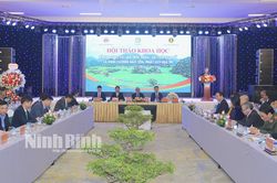 Hội thảo Khoa học 'Hành cung Vũ Lâm thời Trần-Vai trò lịch sử và định hướng bảo tồn, phát huy giá trị'