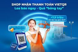 Sacombank ra mắt loa thanh toán đồng hành kinh doanh cùng khách hàng