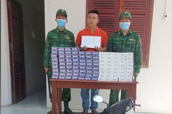 Bắt 2 vụ vận chuyển thuốc lá lậu gần kênh Thốt Nốt