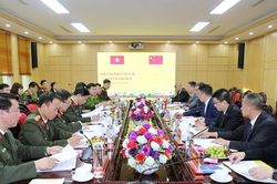 Công an tỉnh Nghệ An hội đàm với Công an tỉnh Hồ Nam (Trung Quốc)