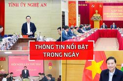 Nghệ An: Thông tin nổi bật ngày 28/2