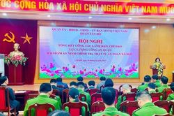 Công an quận Tây Hồ xứng đáng là 'lá chắn' bảo vệ an ninh