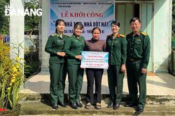 Hỗ trợ sửa nhà cho gia đình khó khăn ở xã Hòa Bắc