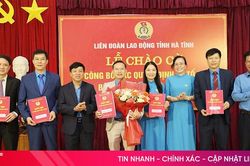 Thành lập Công đoàn Khối Đảng và Công đoàn Khối Chính quyền