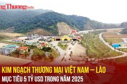Kim ngạch thương mại Việt Nam – Lào: Mục tiêu 5 tỷ USD trong năm 2025