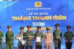 Tuổi trẻ công an thành phố Cần Thơ dấn thân vào việc mới, khó