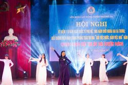 Thường Tín biểu dương 163 nữ công đoàn viên điển hình trong phong trào thi đua