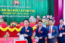 Ban Thường vụ Tỉnh ủy Nghệ An chỉ đạo tạm dừng tổ chức đại hội đảng bộ cấp xã, cấp huyện và tương đương